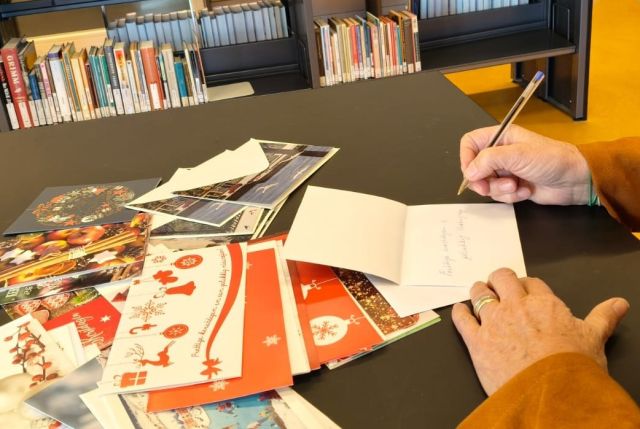 kerstkaarten schrijfactie