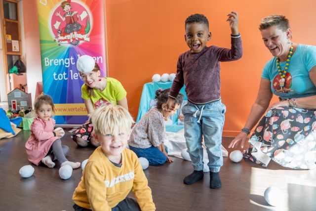 Voorleesvoorstelling van De Verteltante!