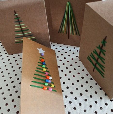 Creatief in MAAKpunt Stadshagen: Kerstkaart borduren