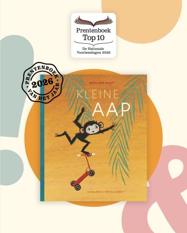 Voorleesmoment uit het prentenboek van het jaar 'Kleine Aap'