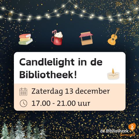 Candlelight in de Bibliotheek
