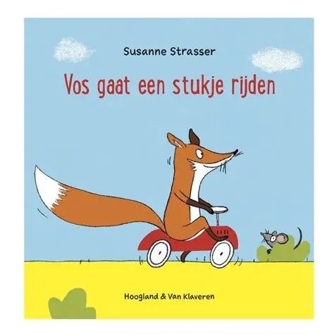 Vertelplaat: Vos gaat een stukje rijden