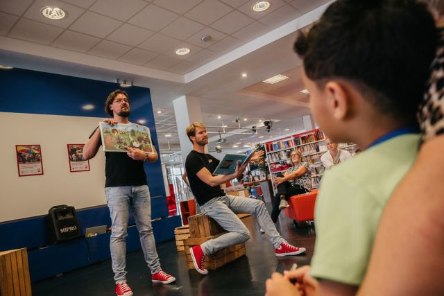 Theatervoorstelling Sjors & Ruud spelen een prentenboek | Uithoorn | 3+