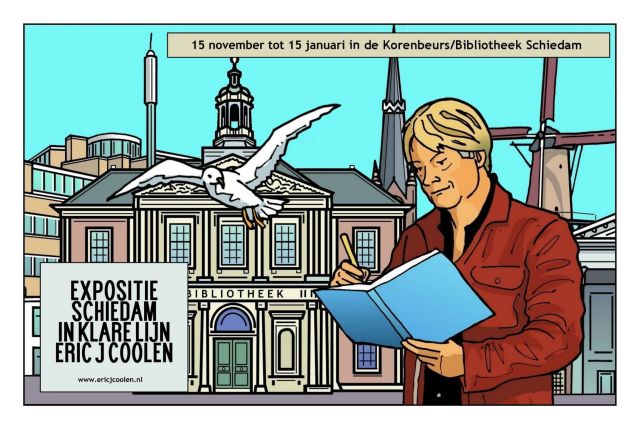 Expositie ‘Schiedam in klare lijn’