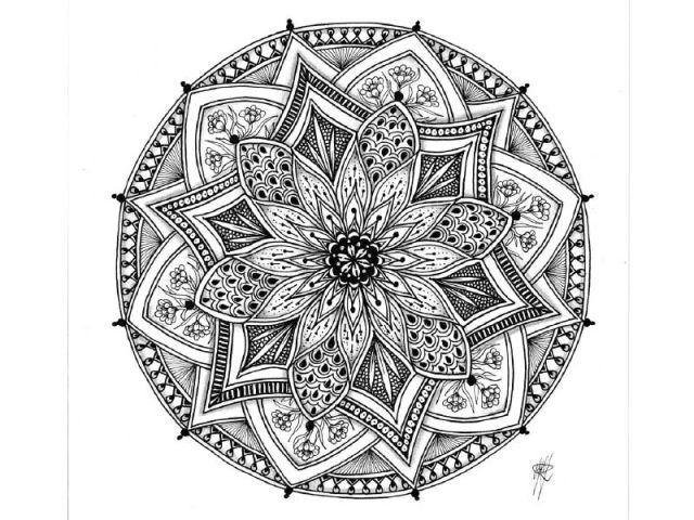 Workshop mandala tekenen