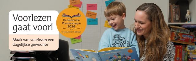 Voorlezen gaat voor! Maak van voorlezen een dagelijkse gewoonte