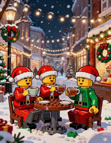 Winterse LEGO-ochtend