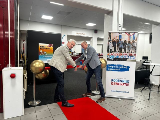 Tentoonstelling kunstwedstrijd rookvrije wijk