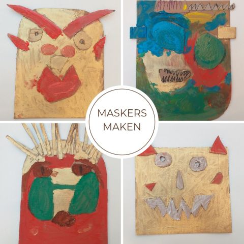 Carnavalsmaskers maken (6+)