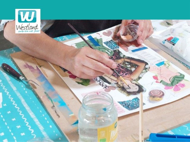 Workshop Mixed Media schilderen