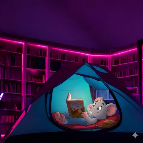 Nachtje slapen in de bieb! (8-12 jaar + ouder)