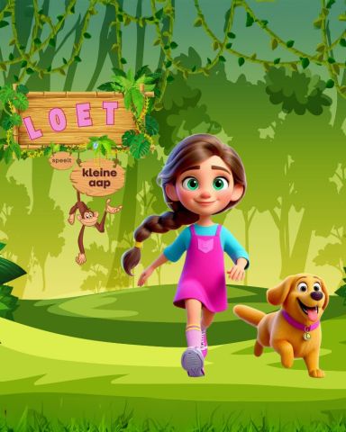Loet speelt Kleine Aap