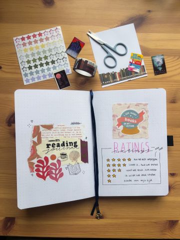 Maakplaats: Workshop maak je eigen reading journal