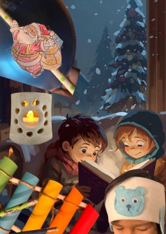 Maakbox voor de kerstvakantie 2025 (6-12jr.)