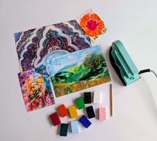 Workshop Encaustic Art: Schilderen met Bijenwas