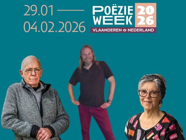 Poëzie-estafette op gedichtendag