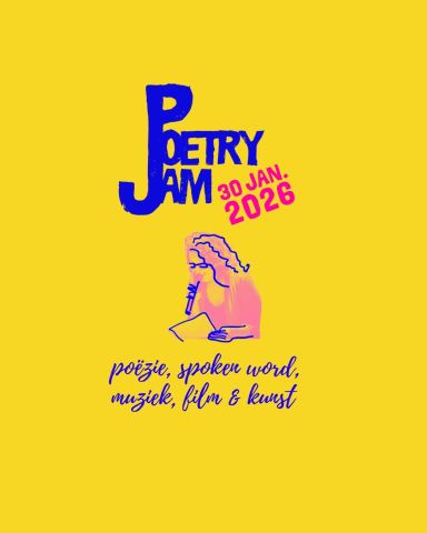 Poetry Jam 2026 met stadsdichter Lonneke van Heugten