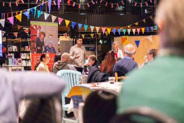 Feestelijk nieuwjaars diner Resto van Harte x Buurtkeuken bibliotheek Vleuterweide