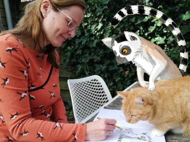 Waanzinnige Aapjes Illustreren (4-10jr.)