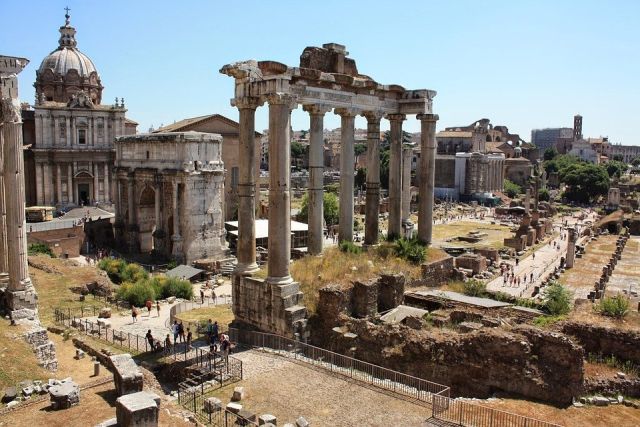 Lezing: Naar en door het Romeinse Rome
