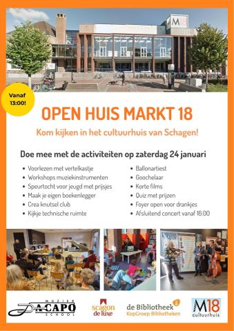 Open Huis Cultuurhuis Markt 18