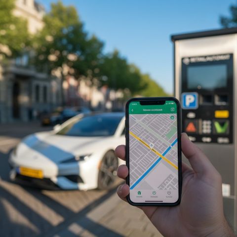 Parkeren met de smartphone