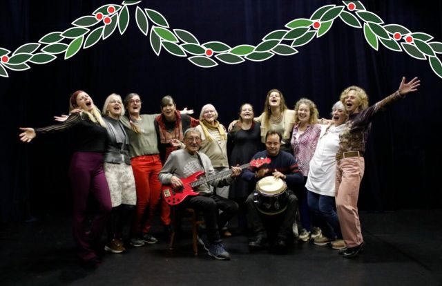 Wresinskikoor kerstoptreden