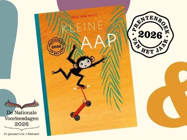 Voorleesmarathon met kleine aap