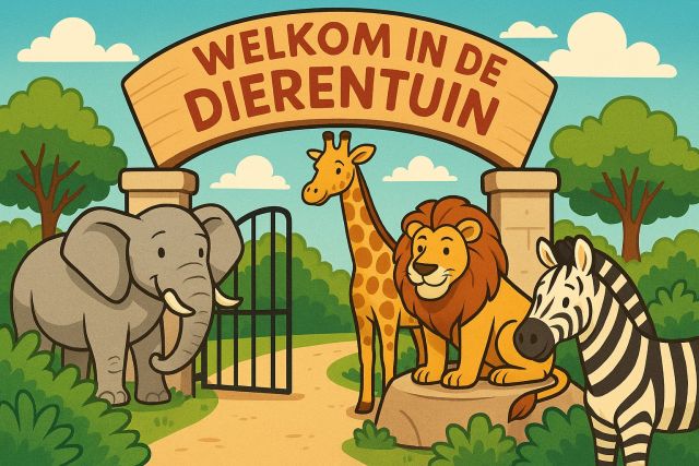 Voorleesfeestje: Welkom in de dierentuin!