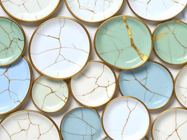 Kintsugi en levend verlies