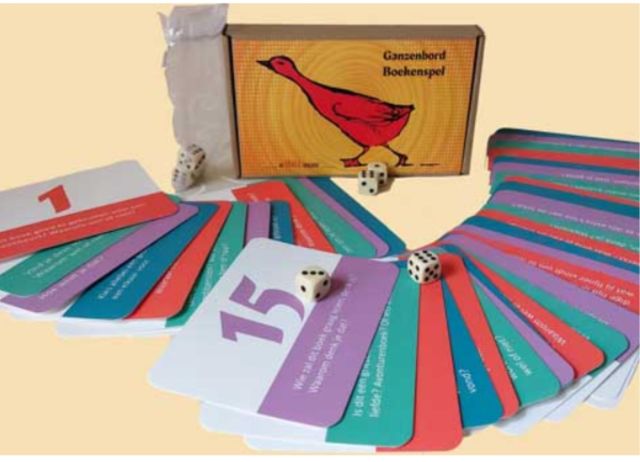 Collectie voor Boeken Ganzenbordspel