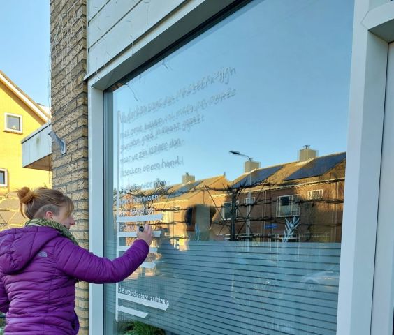 Gedichten door de stad: een metamorfose!