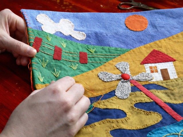 Keti Koti wandkleed: samen een verhaal borduren