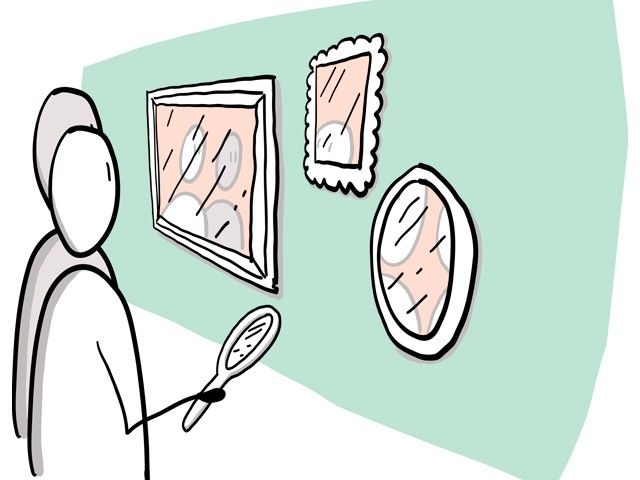 De spiegelkamer proeverij