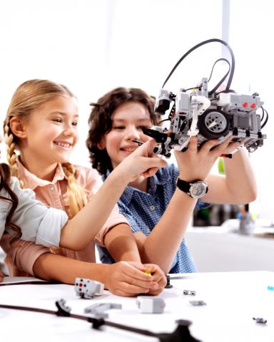 Leer programmeren met LEGO-Mindstorms