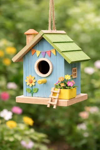 Workshop vogelhuisjes