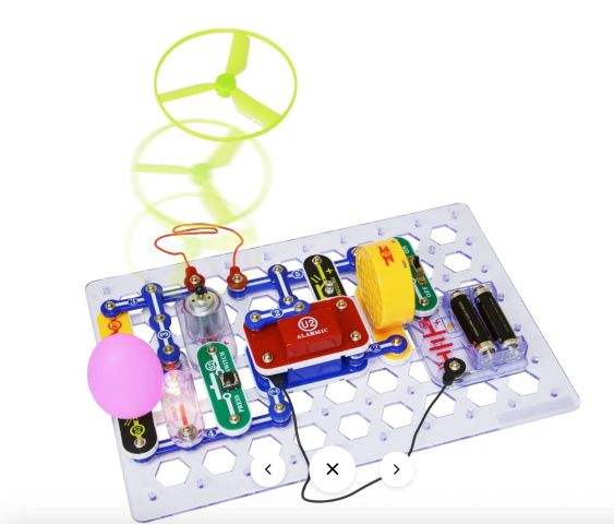 Snap Circuits Workshop. Klik, Bouw, Test en Laat ’m vliegen (8-12jr)