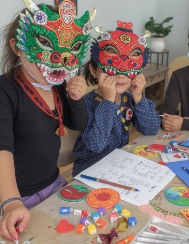 Chinees Nieuwjaar Draken en Jaar van het Paard (6-12jr)