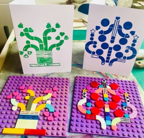 Biebatelier: Drukkunst LEGO