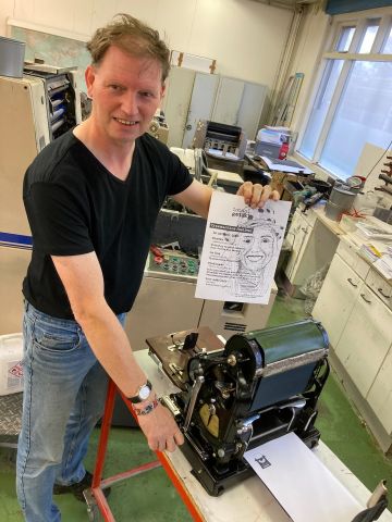 Live krant maken: Totaal Getikt komt drukken!