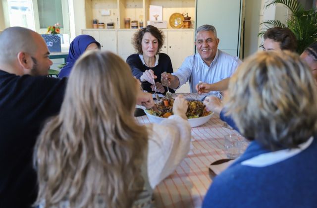 Samen eten met Aboutaleb