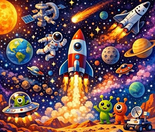 Mad Science workshop Ruimtereizen | Stadsplein | 6-9 jr.