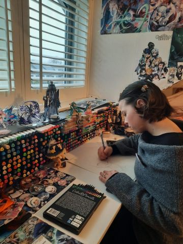 Tentoonstelling 'Mijn Anime/Manga wereld' - Veronique Kwitowski