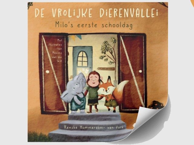 Boekpresentatie: Milo's eerste schooldag