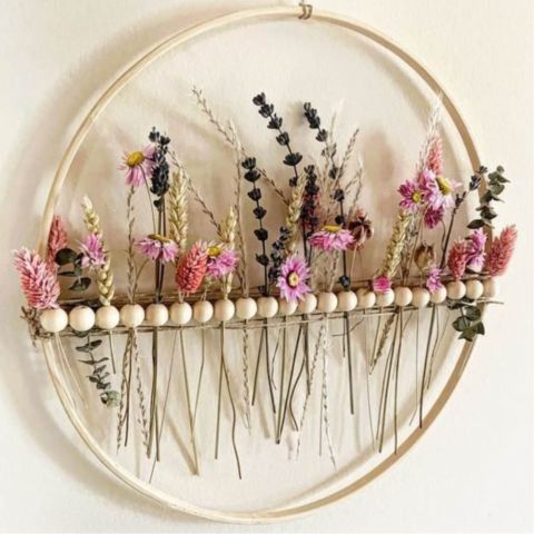 Maak een lentedecoratie