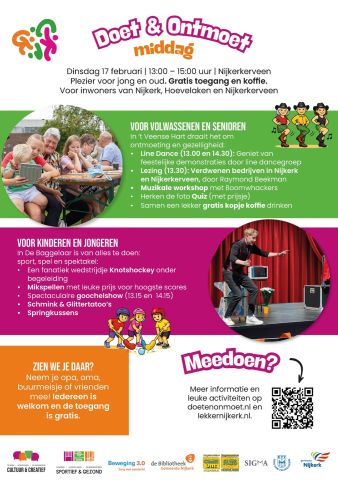 Doet- en Ontmoet middag