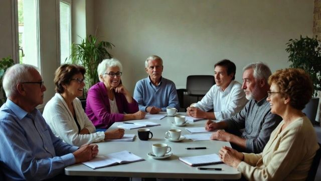Filosoferen in kleine kring