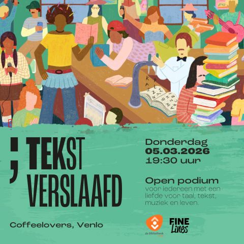 Tekstverslaafd 2026 - Open podium