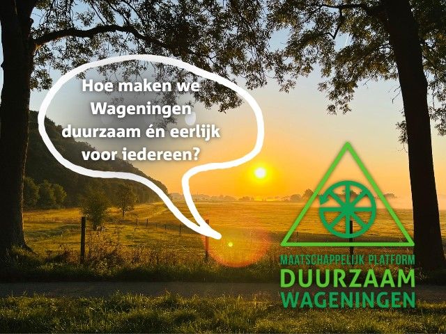 Duurzaamheidsdebat gemeenteraadsverkiezingen