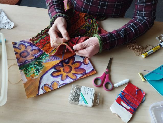 Maak een wandkleed met kunstenaar Sophia Anastasia